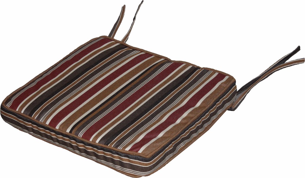 Berlin Gardens Mission Chair Seat Cushion (Fabric Group A)